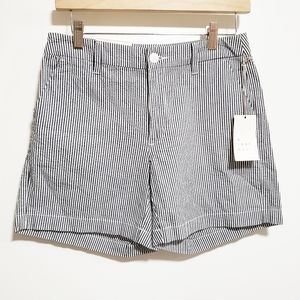 A NEW DAY Chino Stretched Striped Shorts